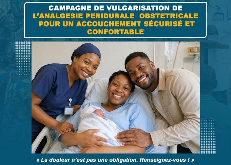 Campagne de sensibilisation à l’analgésie péridurale obstétricale au Bénin